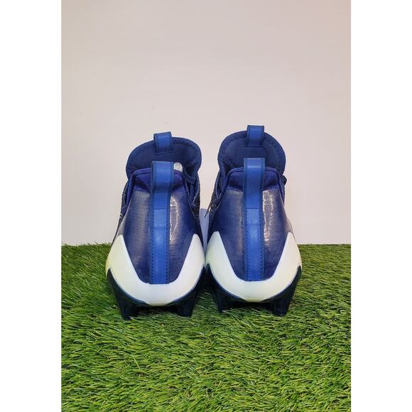 Adidas Adizero Size 12.5 Football Cleats Navy Blue White HR1604 Za1 main image 6